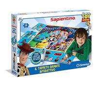 Clementoni- Toy Story Sapientino géant interactif Disney 4 Tapis Puzzle, 16234, Multicolore