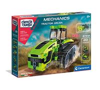 Clementoni - Tracteur Chenille, Jeu STEM constructions, 8 Ans, Jouet en Espagnol (55427)