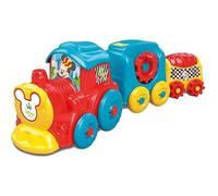 Clementoni - 17168 - Disney Baby - Petit Train pour Bébés - Premier Âge - Facile d'utilisation, sans Danger - Empilable pour la Tour de Bébé ou Le Rangement des Parents
