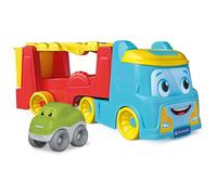 Clementoni Camion porte-voitures 17892 – Jouet d'apprentissage multicolore pour enfants
