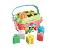 Clementoni | Trieur de Formes Bébé 10-36 Mois | Panier d'Éveil avec 6 Formes Colorées Numérotées | Jouet Éducatif | Coordination Main-Œil | Activité Sensorielle | Sans Écran | Plastique Recyclé