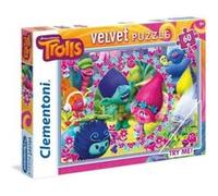 CLEMENTONI Trolls Puzzle velours 60 pieces G