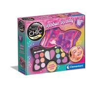 CLEMENTONI - Trousse Nœud-Papillon - Palette de maquillage pour enfant - Fards paupières, brillants lèvres, éponge, pinceaux - 6 ans
