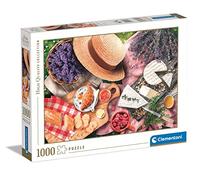 Clementoni - Un Goût de Provence - Puzzle de 1000 Pièces - Jeu de Patience et de Réflexion - Format Paysage - Image Net - 70 x 50 Cm - À Partir de 10 Ans