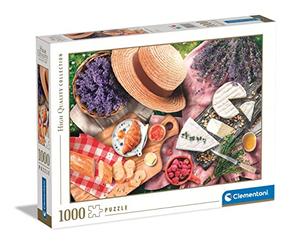 Clementoni - Un Goût de Provence - Puzzle de 1000 Pièces - Jeu de Patience et de Réflexion - Format Paysage - Image Net - 70 x 50 Cm - À Partir de 10 Ans