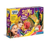 Clementoni Uova di Drago Dragon Jeu Scientifique 8 Ans, Laboratoire Expériences, Squishy, Usine, kit pour Slime, Version en Italien, 19194, Multicolore, 3