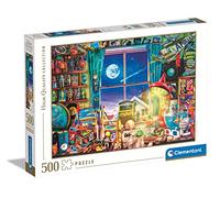 Clementoni - vers La Lune - Puzzle de 500 Pièces - Jeu de Patience et de Réflexion - Format Paysage - Image Net - Décoration - 49 x 36 Cm - À Partir de 14 Ans