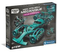 Clementoni Voiture supersonique – Mon Atelier Mécanique – 2 modèles (voiture ou drone) – 8 ans