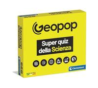 Clementoni Geopop - Le Super Quiz de la Science, Jeu Scientifique pour Enfants 10+ Ans, Jeu de Société à Thème Scientifique, 2-6 Joueurs, Made in Italy, Langue Italienne, 19431