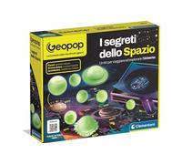 Clementoni x Geopop - Secrets de l'espace, Puzzle 150 pièces, Jeu Scientifique pour Enfants 10+ Ans pour Découvrir Planètes, Constellations et Système Solaire, Made in Italy, Langue Italienne, 19426