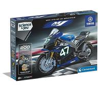 Clementoni - Yamaha M1 - Coffret de Construction - Kit complet - Maquette de Montage - Assemblez - Divertissant et éducatif - Innovant et Intéractif - Jeu pour Enfant - Dés 8 ans