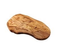 Cleminson 40 x 20 cm Planche à Découper en Bois d’Olivier Brut, Planche Rustique, Planche Fromage, Plateau Apéritif Bois Olivier Tunisien, Planche Apéro artisanale