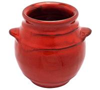 Cleminson Pot à ustensiles en céramique trempé à la main | Porte-ustensiles de cuisine artisanal | Fabriqué en Espagne | Élégant pot à couverts | Pot à couverts rustique pour cuillères, spatules