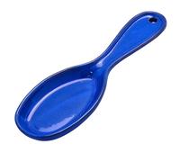 Cleminson Repose-cuillère de cuisine espagnol en céramique - Porte-ustensiles de style pastel et trempé à la main | 27 cm, passe au lave-vaisselle, pour pinces, cuillères en bois, spatules |