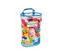 Clementoni - Clemmy Baby - Sac 20 Cubes Souples - Mixte - A Partir De 9 Mois - Cube Souple Assure Une Securite Et Peut Passer En