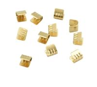 CLENEA Connecteurs à sertir en Fil de cuivre en Forme de U 454A/B/C, 1-2/2, 5-4/3-6 mm2, connecteurs à Pression à Froid, cosse de câble for borne à Languette de Fil, 50 pièces (Color : 454B)