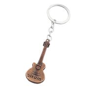 Cléness Keychain De Guitare Esthétique Clés Clé Accessoire Guitare Clé Texture En Alliage Pendant Adapté Pour Les Festivals De Musique Elegy Music Keychain