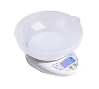 Clenp Balance électronique De Cuisine, Cuisine Professionnelle Numérique Domestique Balance électronique De 5 Kg avec Fonction De Tare Gran-d écran LCD Précision Jusqu'à 1g