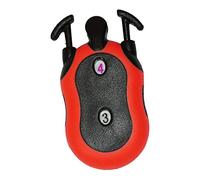 Clenp Compteur De Score De Golf, Marqueur Carré à Deux Chiffres, Compteur De Score De Coup De Frappe De Golf, Accessoire Extérieur Rouge Taille Unique