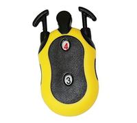 Clenp Compteur De Score De Golf, Marqueur Carré à Deux Chiffres, Compteur De Score De Coup De Frappe De Golf, Accessoire Extérieur Jaune Taille Unique