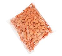 Clenp DIY Rose Head, 500 Pcs PE Mousse Rose Tête Fleur Artificielle pour DIY Ours Poupée De Mariage Maison Décor Orange 500 pièces