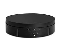Clenp Support De Photographie De Plateau Tournant électrique à 360 Degrés Noir Taille Unique