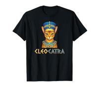 Cleocatra Mash Up Chat et Cléopâtre T-Shirt