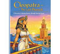 Cleopatra - The Last Pharaoh: A Narrative Coloring Journey through Ancient Egypt.