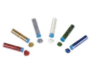 CLEOPATRE - 260840 - Lot assortiment 6 Tubes Paillettes