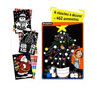 Cléopâtre Atelier Gommettes - Noël - 462 Gommettes