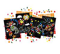 CLEOPATRE - Atelier Gommettes sur la Nature - 4 planches à décorer et 728 gommettes