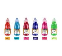 Cléopâtre B Lot de 6 Encres à dessiner 250 ml Orange/Turquoise/Rouge Carmin/Violet/Rose Thérien/Vert Printemps - EAD250x6B