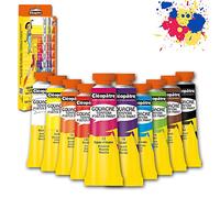 Cléopâtre - BL10PGN10 - Peinture Gouache Nefertari Premium - Assortiment de couleurs - 10 Tubes de 10ml