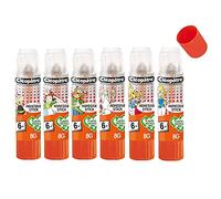 CLEOPATRE BL6BA8ADAST- Boîte de 6 bâtons de colle Transparente Adhésive Stick Asterix en 8 g