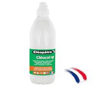 Cléopâtre – Colle Cléocol – Blanche extra forte, prise rapide – Flacon 1000 ml