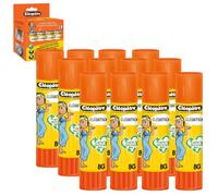 Cléopâtre Bâtons de colle Cléo'Stick – Sans solvant, plastique recyclé – Boîte 12 x 8g