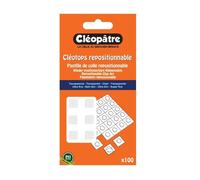 Cléopâtre Cléotops 100 Pastilles Transparentes Repositionnables