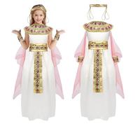 Cléopâtre Costume pour fille, ensemble de robe de reine égyptienne, déesse Cléopâtre, princesse pour cosplay, carnaval, Halloween