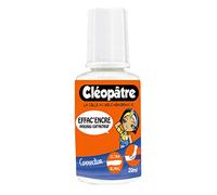 Cléopâtre - EE20P - Effac'Encre - Correcteur avec Pinceau - Flacon 20 ml 2,5 x 2,5 x 7 cm Blanc
