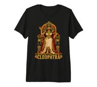 Cléopâtre Égypte Ancienne Reine Pharaon égyptien T-Shirt Haut de Gamme