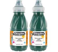CLEOPATRE -Encre à Dessiner Vert Sapin au format de 250 ml (Lot de 2)