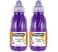 CLEOPATRE - Encre à Dessiner Violet au format de 250 ml (Lot de 2)
