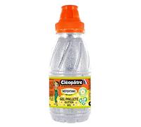 CLEOPATRE Gel Paillete Cleo Argent 250 ml GP250-877 24 x 13 x 16 cm