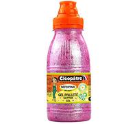 CLEOPATRE - Gel Pailleté Cœur au format de 250 ml GP250-COEUR Coeur Rose