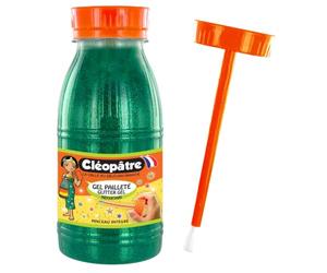 CLEOPATRE - Gel Pailleté Vert au format de 250 ml