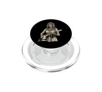 Cléopâtre Jouant de la Guitare égyptienne Groupe de Musique d'horreur égyptienne PopSockets PopGrip pour MagSafe