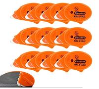 CLEOPATRE - Lot de 12 roller de colle permanente PH neutre 8 mètre