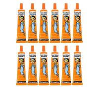 Cléopâtre Lot de 12 Tubes de colle ecolier Gel 30 ml