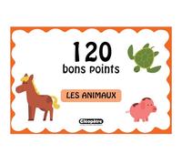 CLEOPATRE - Lot de 120 Bons Points - Les Animaux