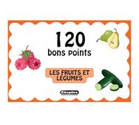 CLEOPATRE - Lot de 120 Bons Points - Les Fruits et Légumes